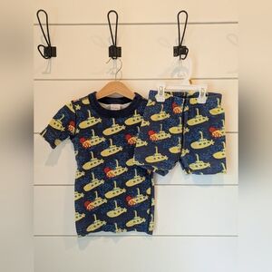 Hanna Andersson Yellow Submarine Pajamas, 5T